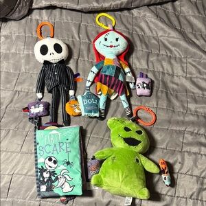 Nightmare Before Christmas Disney Baby Toy Bundle